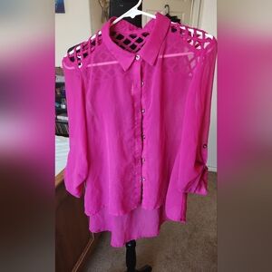 Truth blouse Medium Hot pink